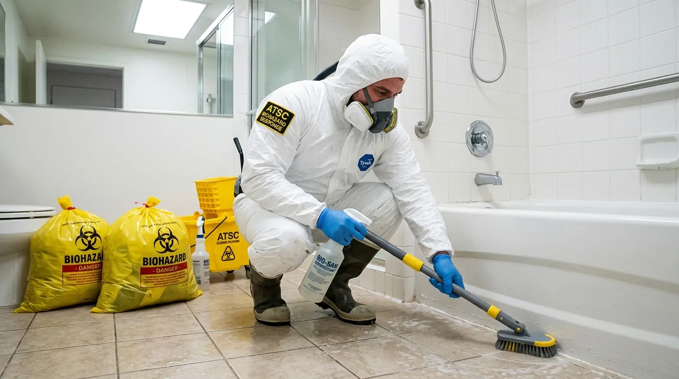 Decontamination equipment deployed for Blood Cleanup in Lake Park